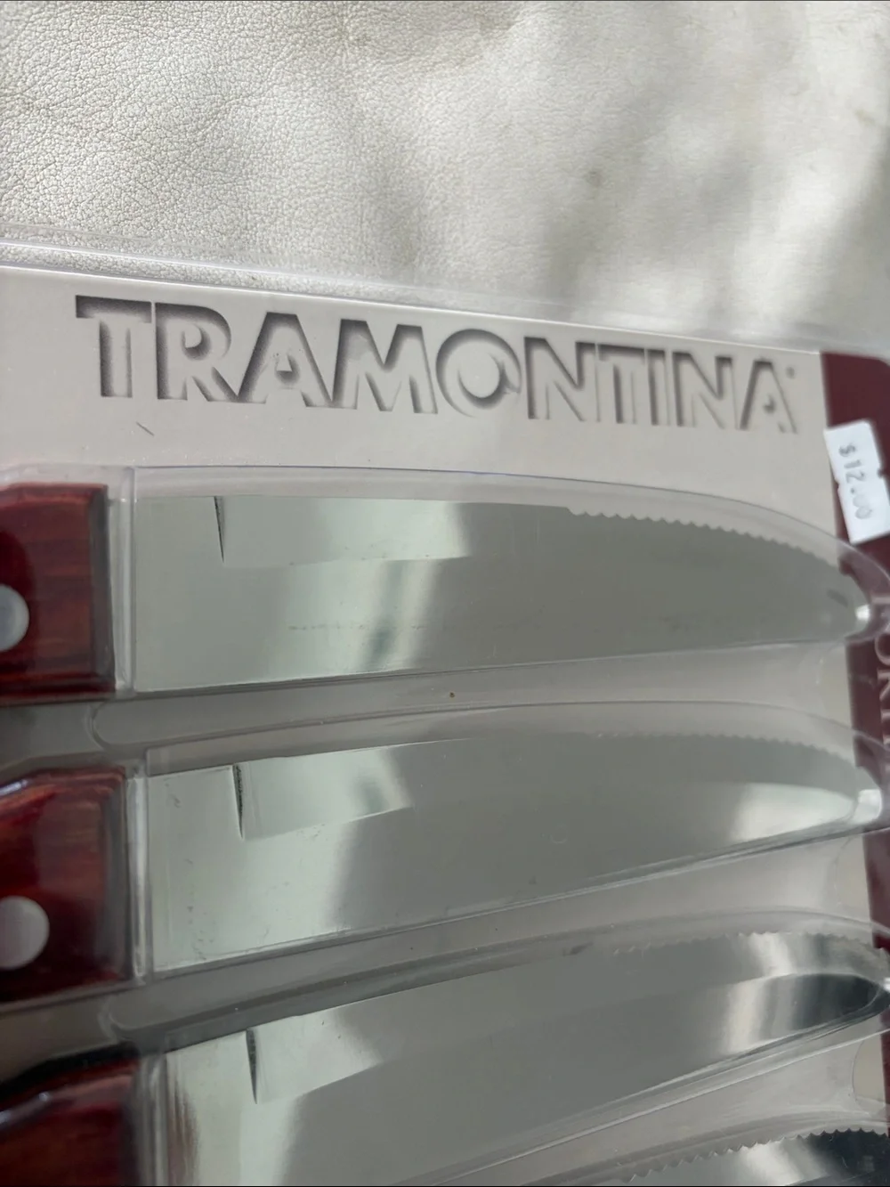 NIP TRAMONTINA PORTERHOUSE FOUR STEAK KNIFES